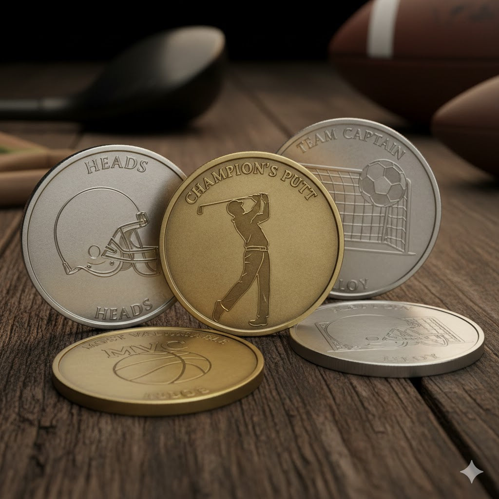 Custom Engraved Coins & Medallions