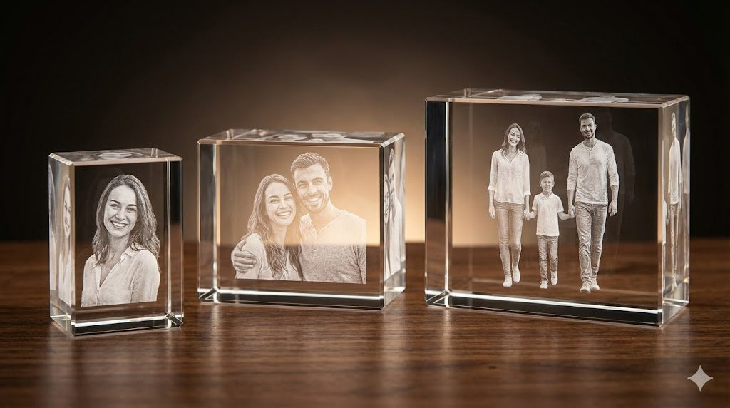 Custom 3D Crystal Rectangle