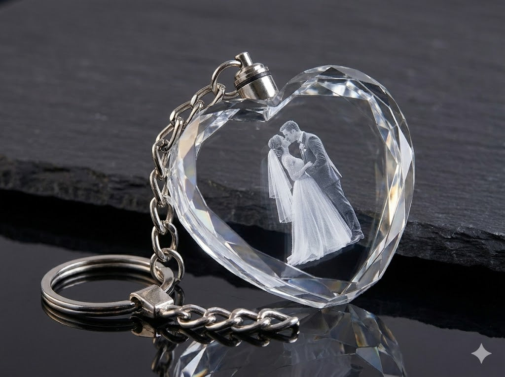 Custom LED Crystal Keychain