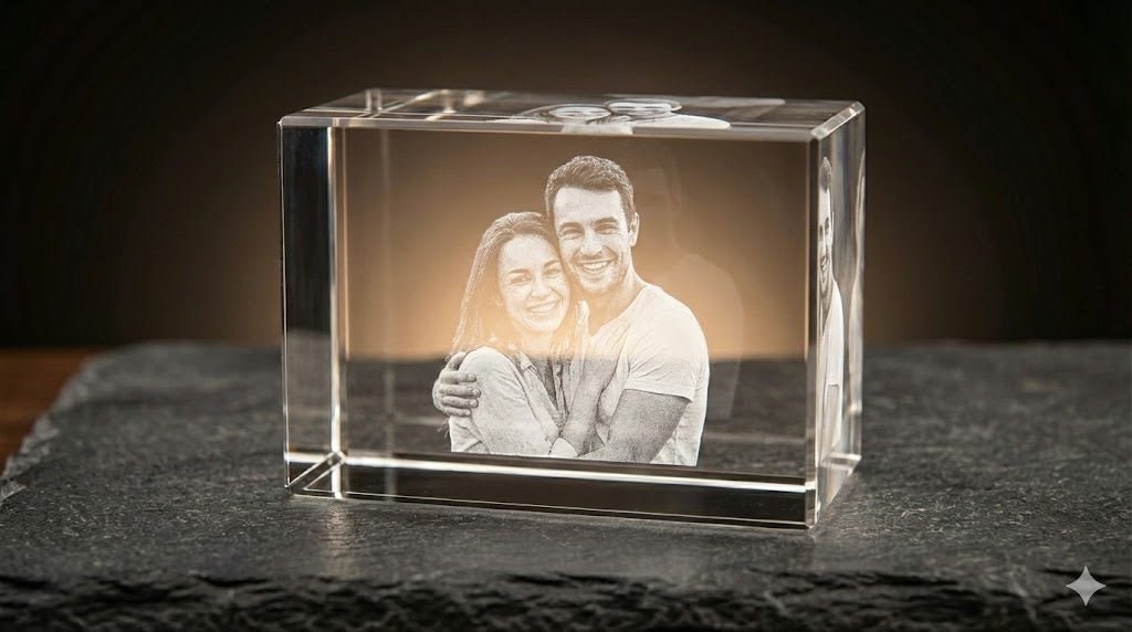 Custom 3D Crystal Rectangle