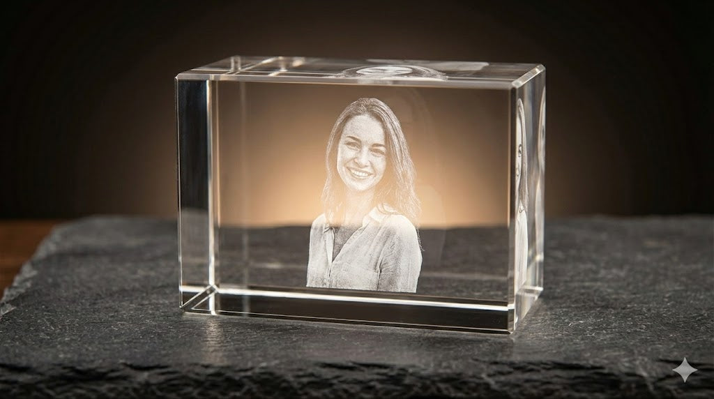 Custom 3D Crystal Rectangle