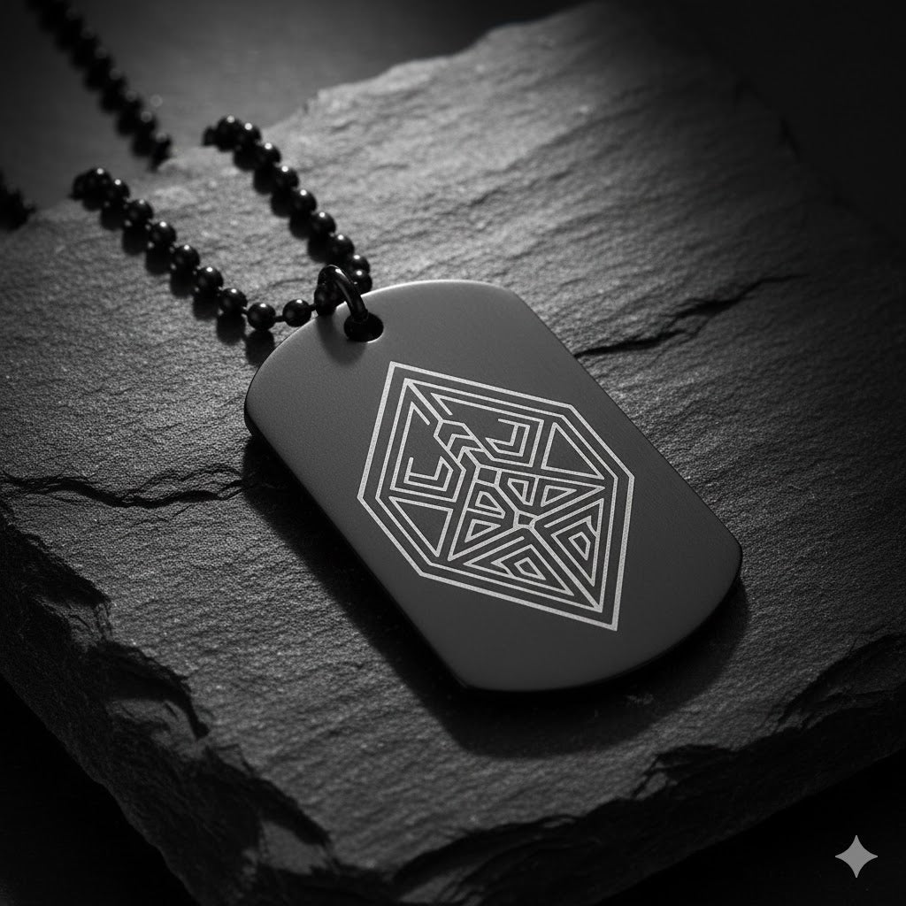 Custom Engraved Dog Tag Necklace