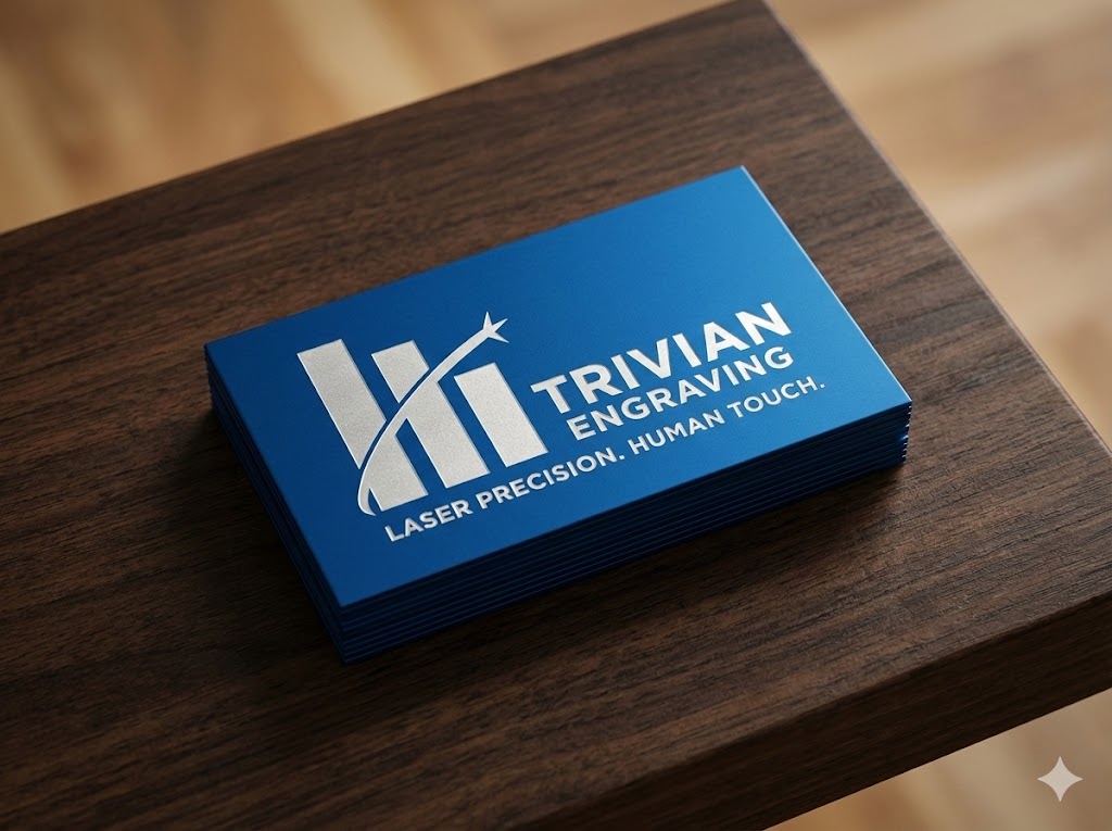 Custom Engraved Metal Business Cards (Premium Aluminum)