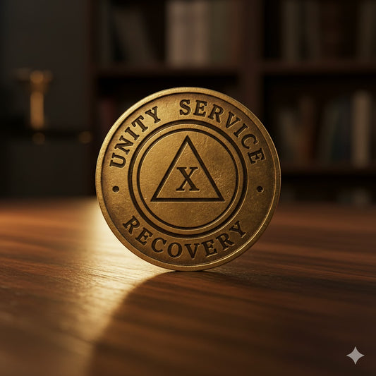 Custom Engraved Milestone Coin (Sobriety / Anniversary)
