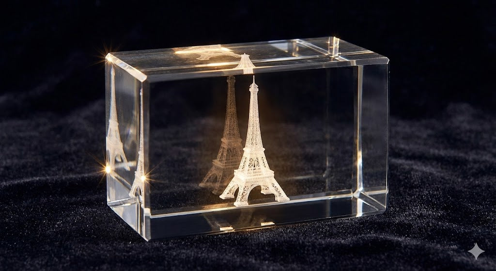 The Curator’s Collection: Premium 3D Laser Engraved Art Crystal