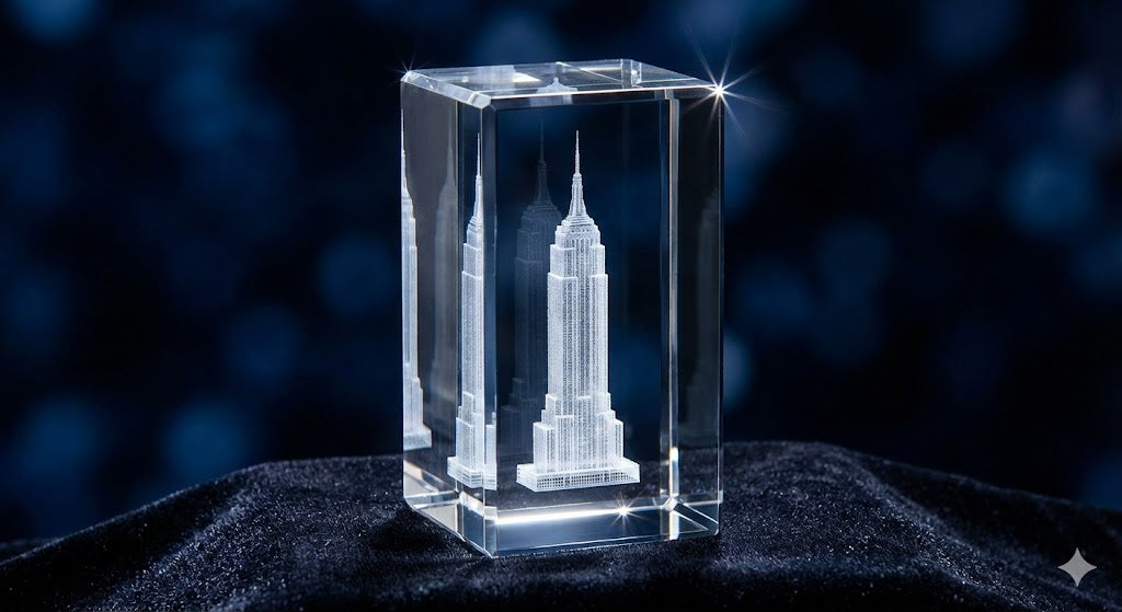The Curator’s Collection: Premium 3D Laser Engraved Art Crystal
