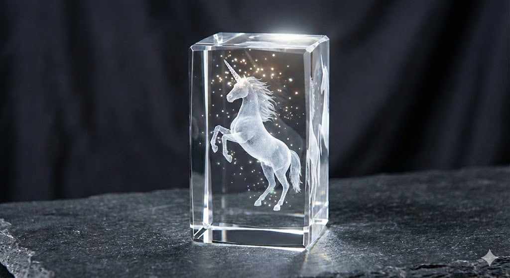 The Curator’s Collection: Premium 3D Laser Engraved Art Crystal