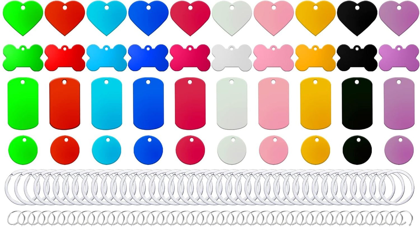 Custom Aluminum Pet ID Tag | Colorful & Lightweight