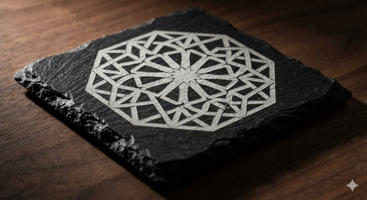 Premium Engraved Slate Coasters