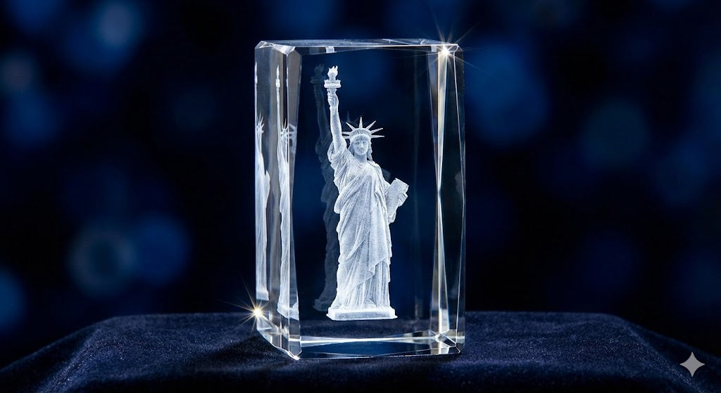 The Curator’s Collection: Premium 3D Laser Engraved Art Crystal